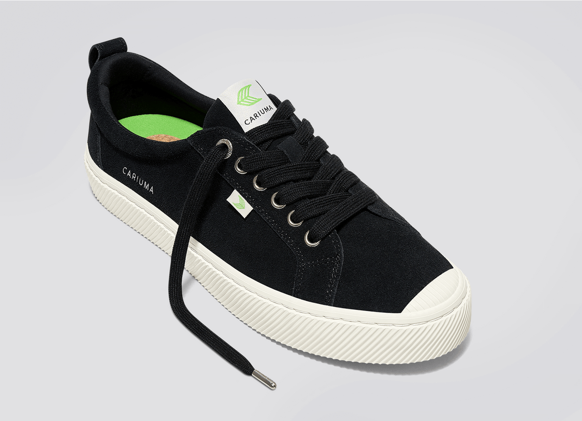 OCA Low Black Suede Sneaker