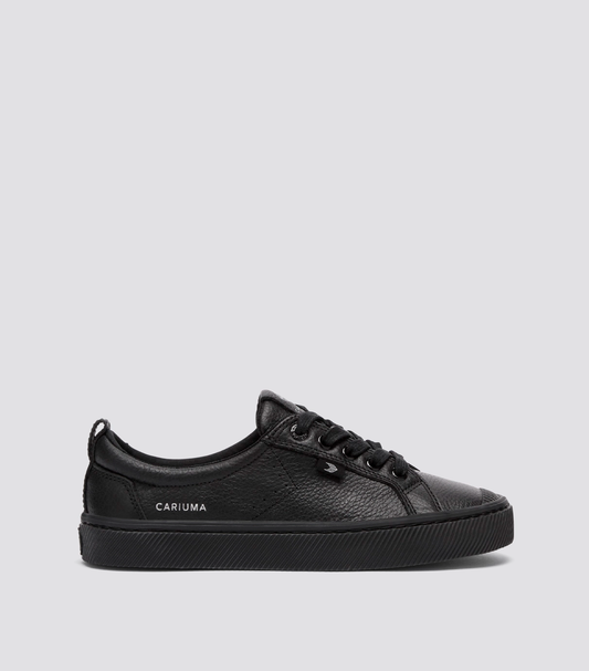 OCA Low Pebbled Leather Black