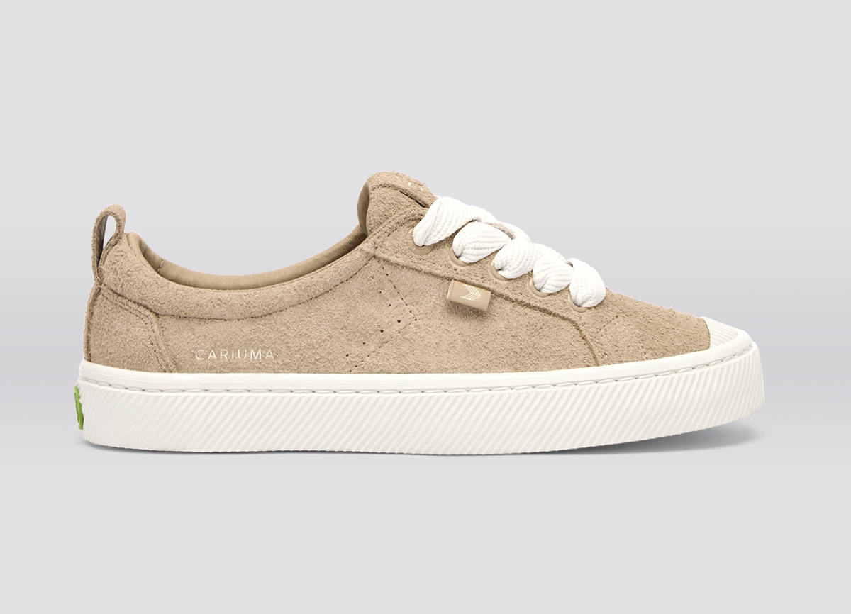 OCA Low Hairy Suede Desert Taupe