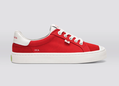 OCA 2.0 Nylon and Suede Scarlet Red