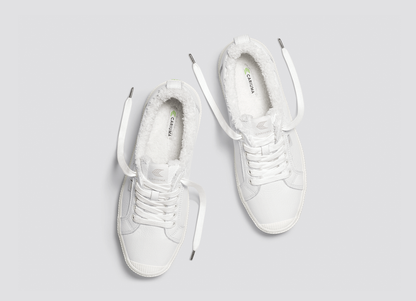 OCA Therma Low White Premium Leather Sneaker