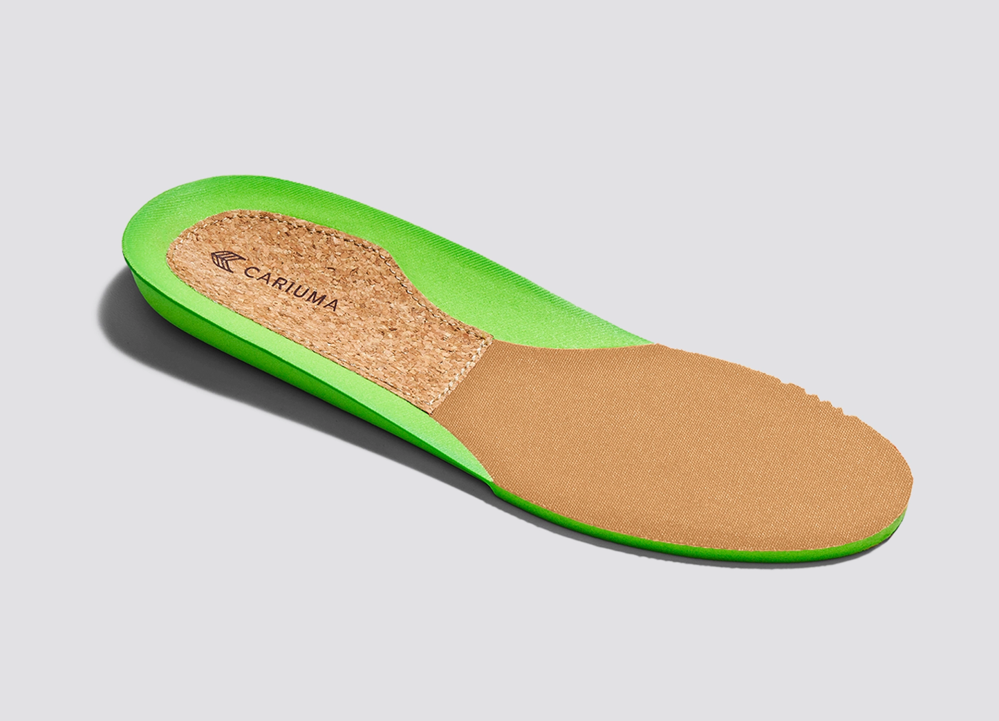 NAIOCA Stripe Suede and Canvas Lush Green