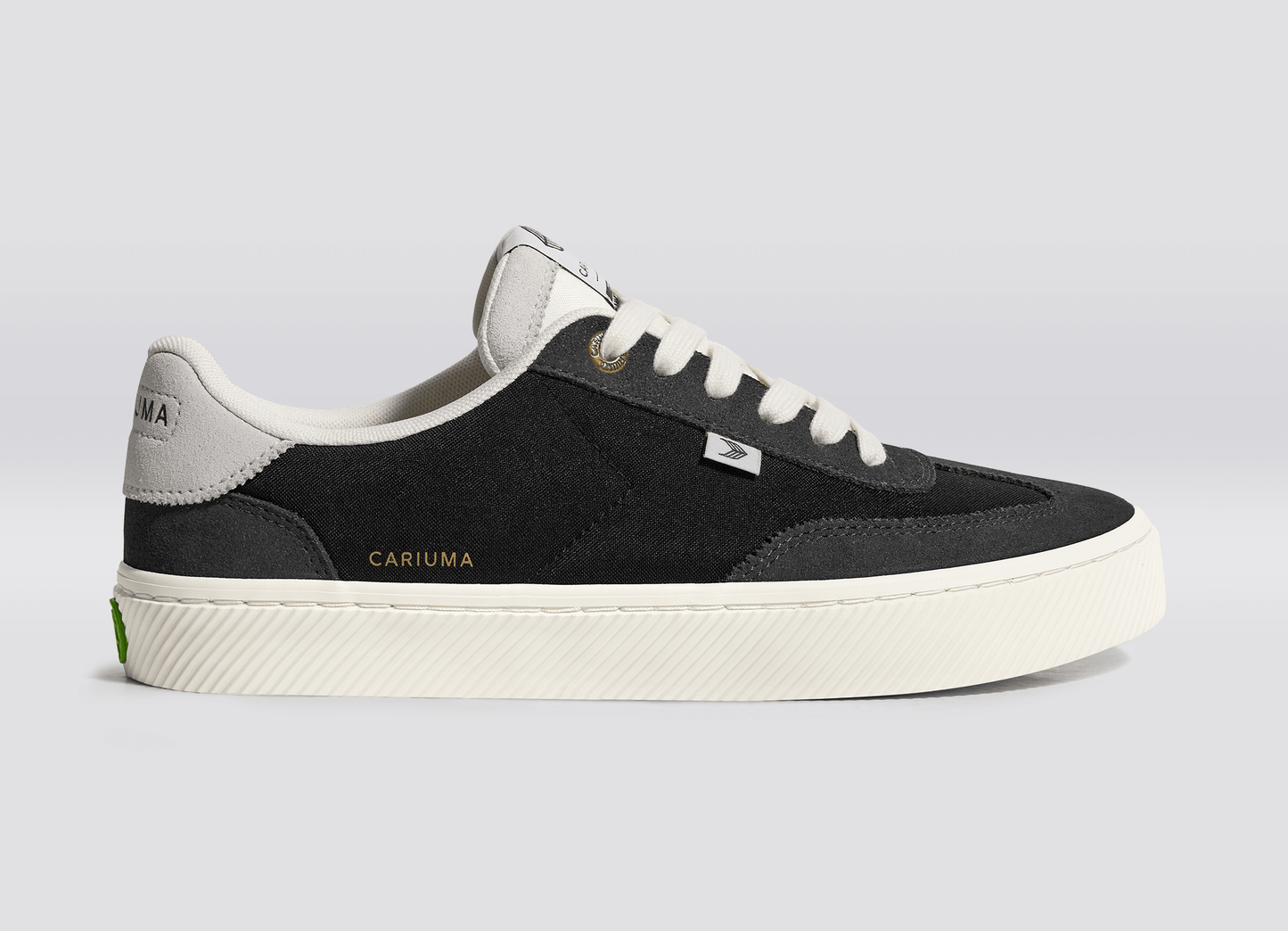 TOCA Ash Grey Suede Black Nylon Sneaker