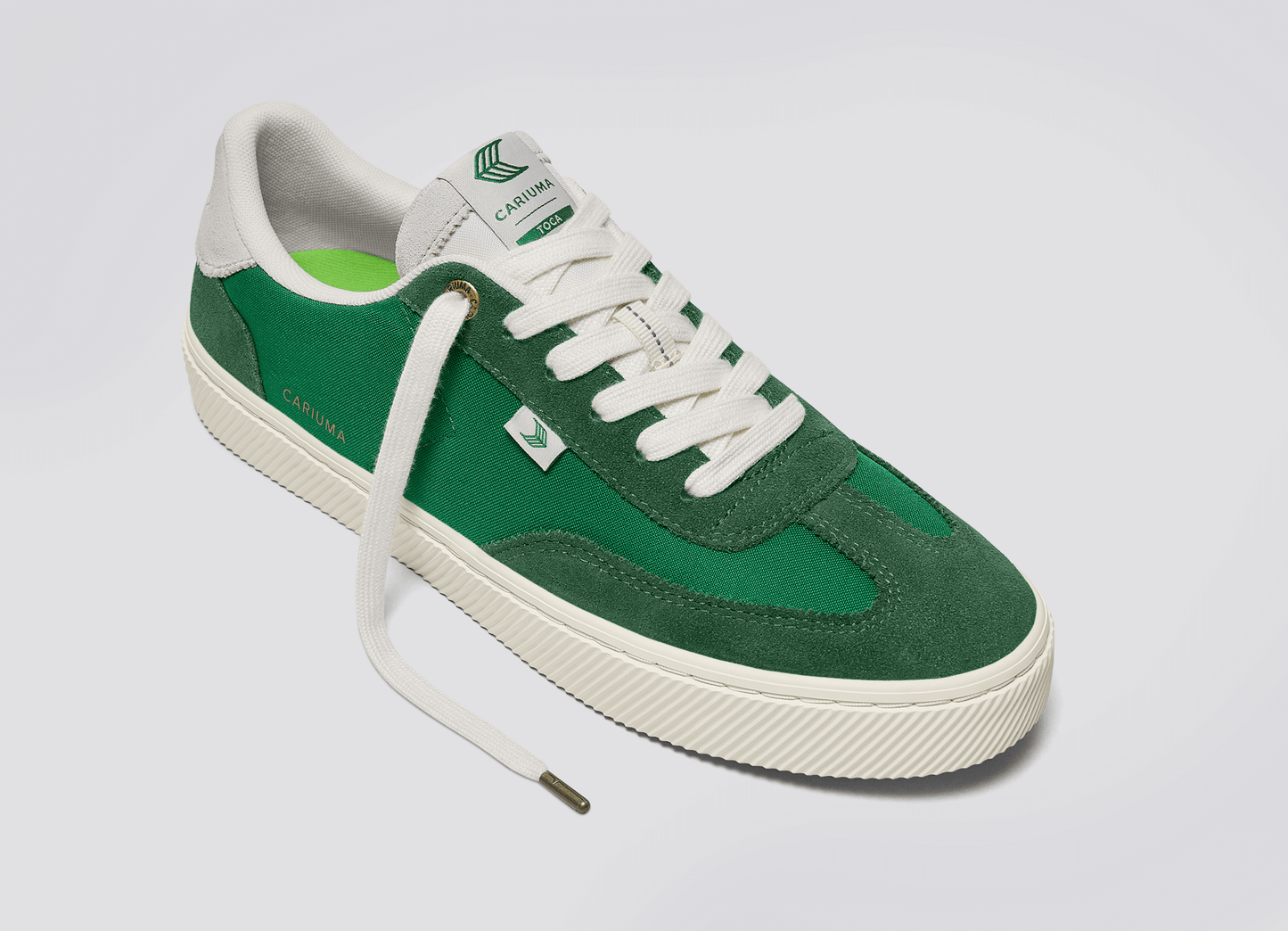 TOCA Abundant Green Suede Green Nylon Sneaker