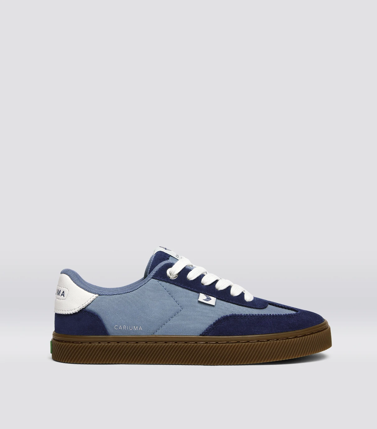 TOCA Teak Mirage Blue Nylon Marine Blue Suede Sneaker