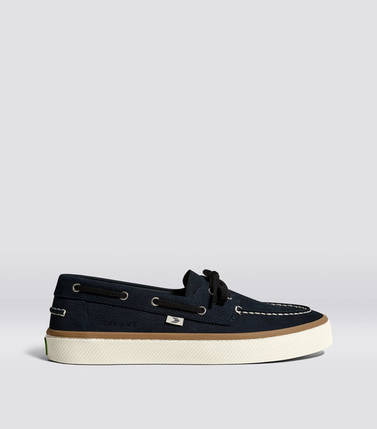 Mare Boat Shoe Navy Nubuck