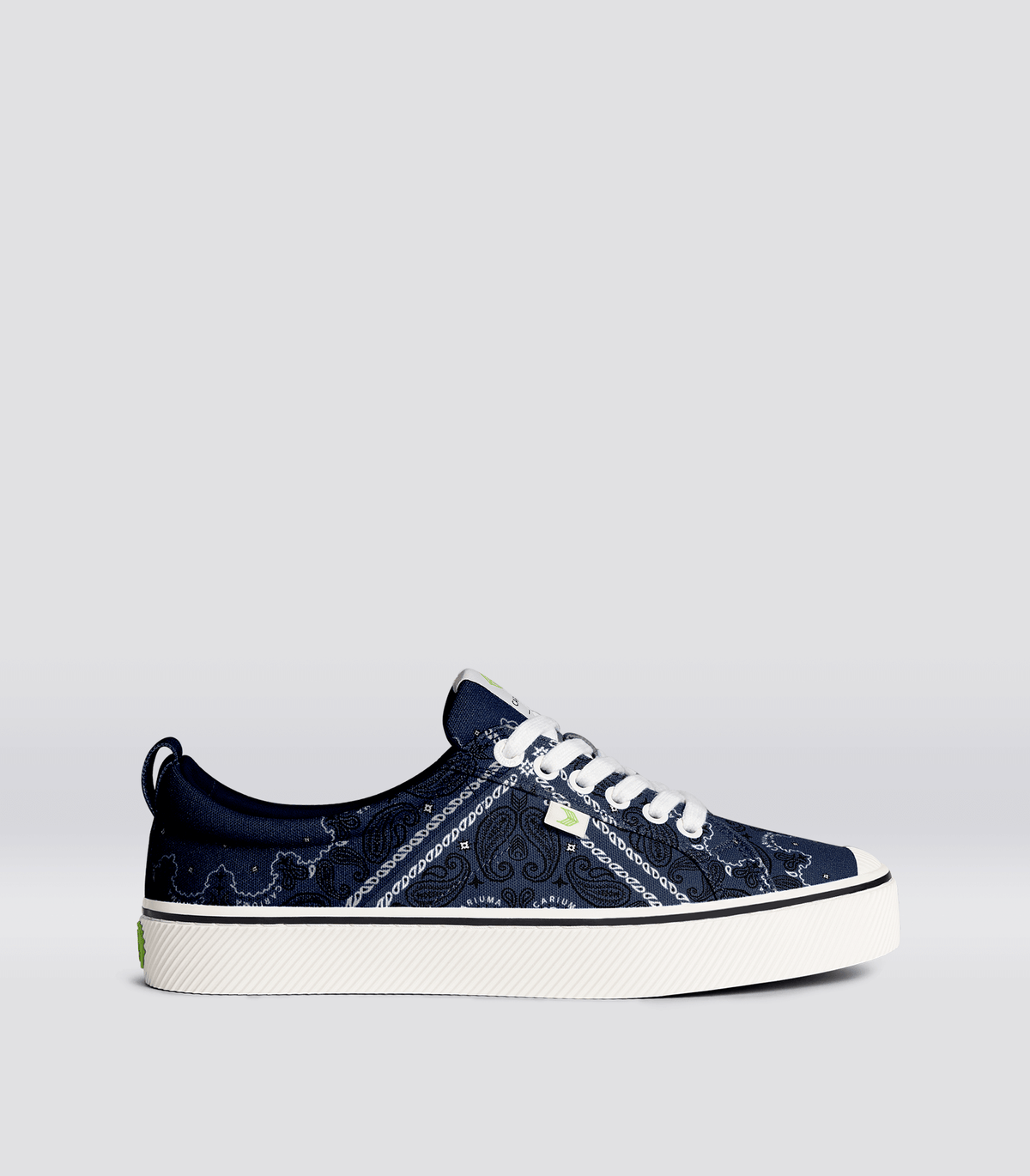 OCA Low Navy Bandana Canvas Sneaker